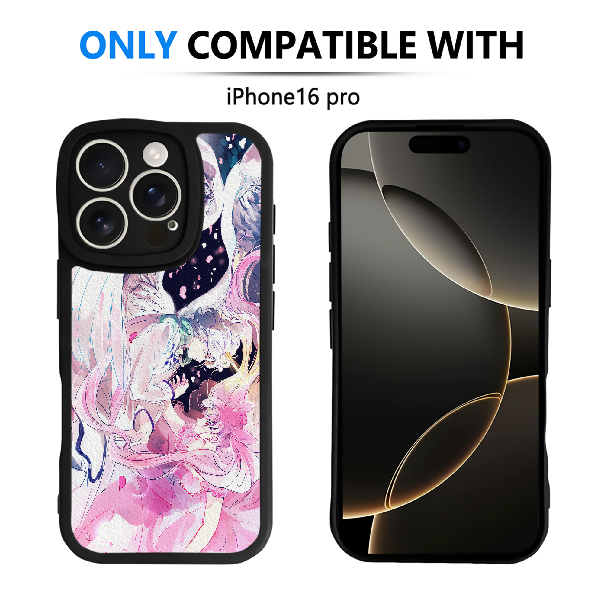 （画像用） 美少女戦士セーラームーン Sailor Moon 【iPhone 16シリーズ対応】シリコンスマホケース（レザー調） 材質：シリコン